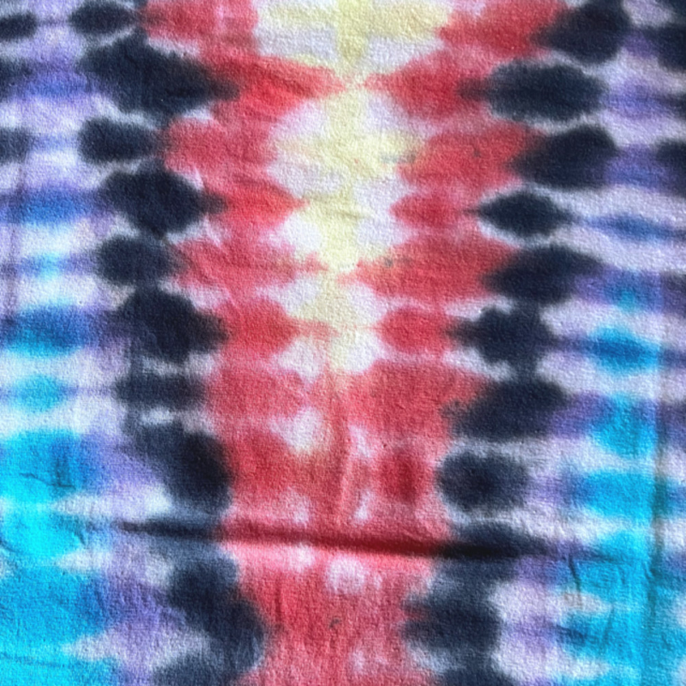 Tomcat Tie Dye Creations Men's Zig Zag Design T-Shirt Multi, NWT-Size Small - Picture 6 of 6
